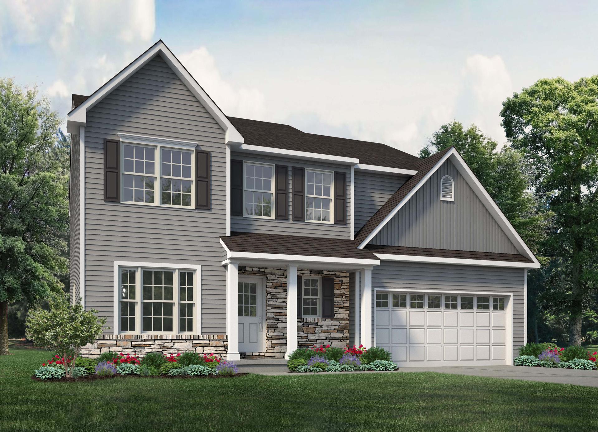 The Madison New Home in Coopersburg PA - Oxford Ridge