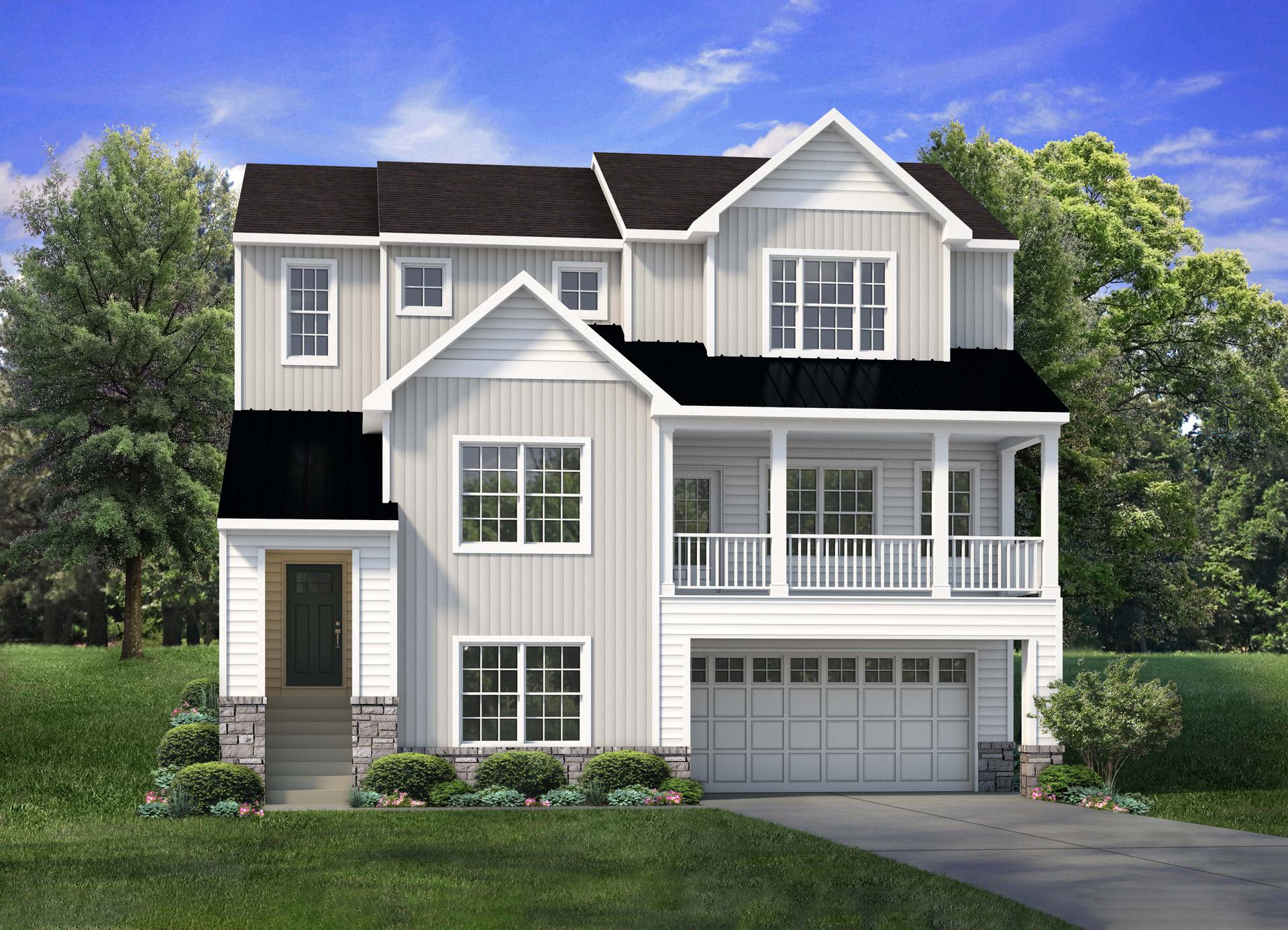 The Whitehall New Home in Schnecksville PA - Ridings at Parkland