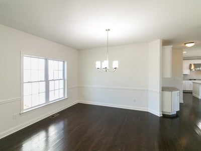 Churchill Dining Room. 4br New Home in Center Valley, PA