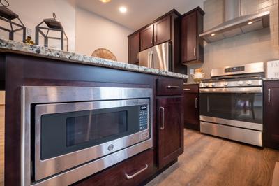 Madison Kitchen with Optional Extended Island. Madison New Home in Tatamy, PA
