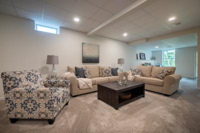 Madison Optional Finished Basement. 2,392sf New Home in Coopersburg, PA
