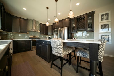 Breckenridge Grande Optional Kitchen Layout. 3,113sf New Home in Center Valley, PA