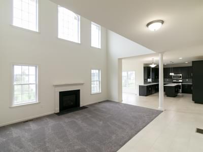 Breckenridge Great Room. 3,716sf New Home in Tatamy, PA