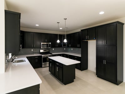 Breckenridge Optional Kitchen Layout. 4br New Home in Mountain Top, PA