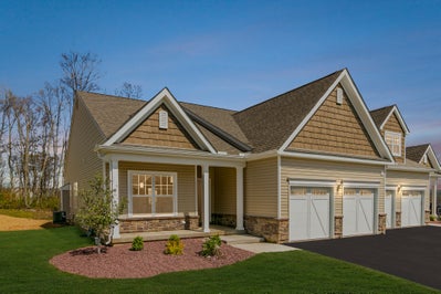 Reserve Inglewood II Exterior. 1,700sf New Home in Drums, PA