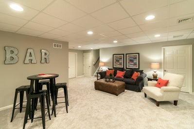 Sienna Optional Finished Basement. 2,828sf New Home in Center Valley, PA