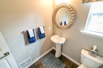 Sienna Powder Room. New Home in Drums, PA