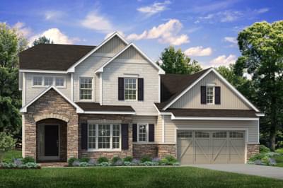 The Vinecrest New Home Plan in Easton PA