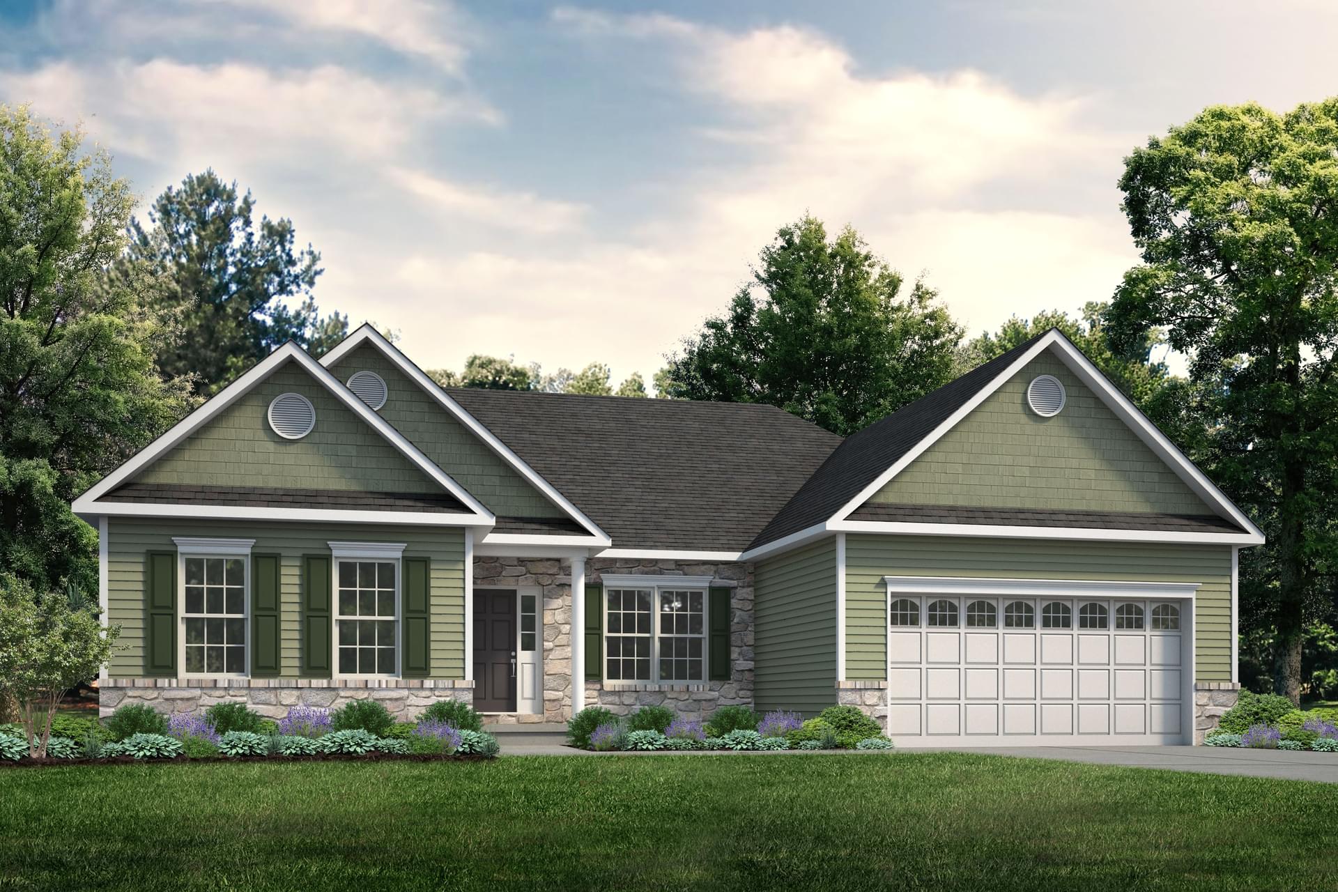The Woodbury New Home in Easton PA - Riverview Estates