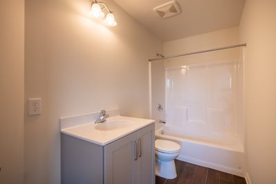 Juniper Private Bathroom. 4,273sf New Home in Center Valley, PA