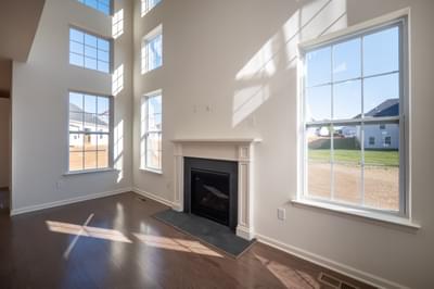 Jereford Great Room. 3,442sf New Home in Center Valley, PA