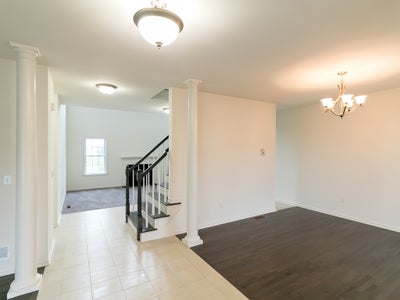 Breckenridge Dining Room. 4br New Home in Mountain Top, PA