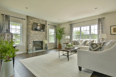 Sienna Great Room. 2,828sf New Home in Drums, PA