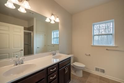 Pinehurst Owner's Bath. New Home in Drums, PA