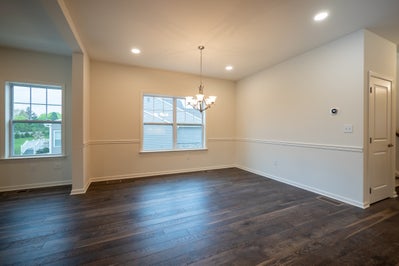 Franklyn Dining Room. 3br New Home in White Haven, PA