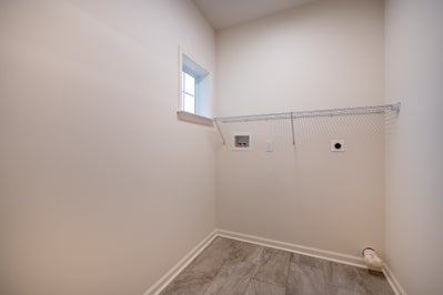 Franklyn Second Floor Laundry Room. New Home in White Haven, PA
