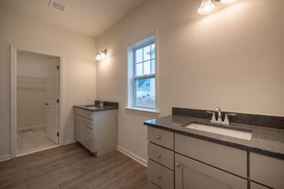 Franklyn Owner's Bath. 3br New Home in White Haven, PA