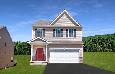 Nittany Exterior. 4br New Home in Mountain Top, PA