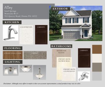 SS-117 Color Selections. 2,081sf New Home in Drums, PA