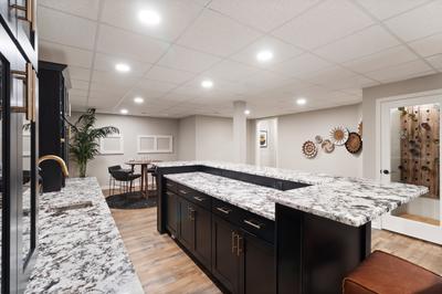 Preakness Optional Finished Basement. Preakness New Home in Center Valley, PA