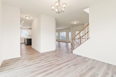 Whitehall Great Room. 2,546sf New Home in Schnecksville, PA