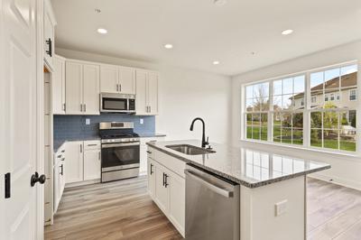 Lehigh Towns Kitchen. 2,145sf New Home in Easton, PA