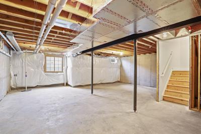 Lehigh Towns Basement. 2,145sf New Home in Easton, PA