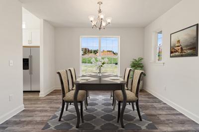 Cordelia Twins Dining Room. 3br New Home in Easton, PA