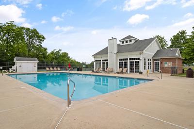 Community Pool. Delaware Towns New Home in Easton, PA