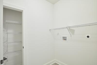 Folino Laundry ROom. New Home in Drums, PA