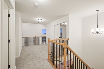 Juniper Second Floor Balcony. 4br New Home in Schnecksville, PA