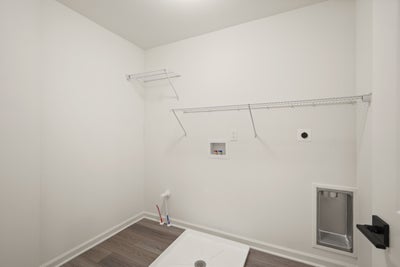 Juniper Second Floor Laundry. 3,307sf New Home in Center Valley, PA