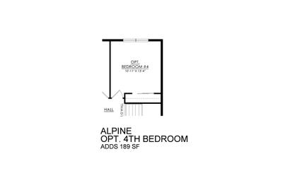 Alpine Base - Optional 4th Bedroom. Alpine New Home in Easton, PA