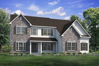 The Churchill New Home Plan in Easton PA