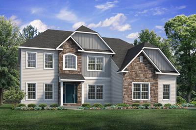 The Churchill New Home Plan in Center Valley PA