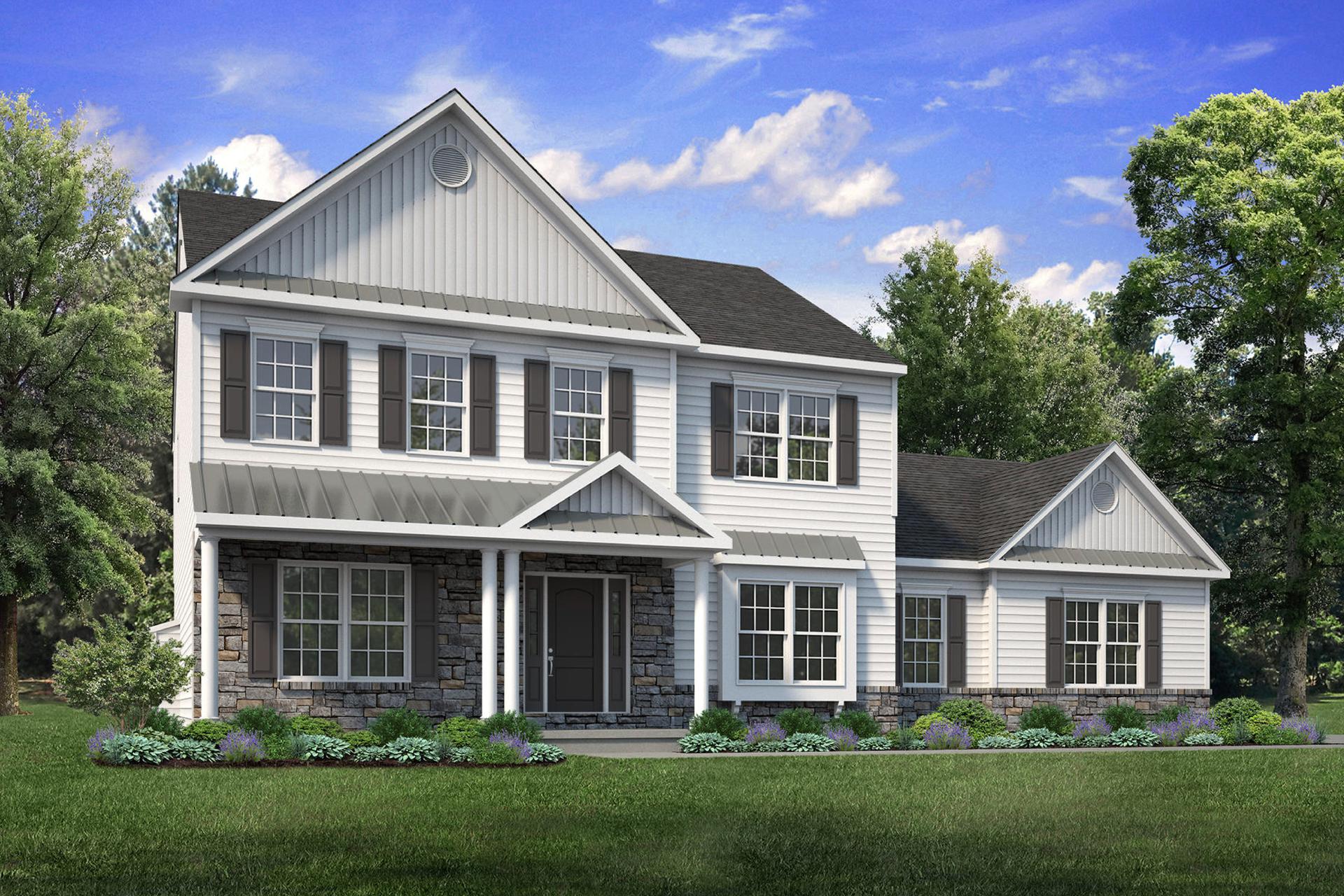 The Meridian New Home in Center Valley PA - Estates at Saucon Valley