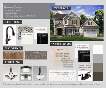 NW-89 Color Selections. 4br New Home in Easton, PA