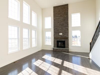 Preakness Great Room. 3,763sf New Home in Center Valley, PA