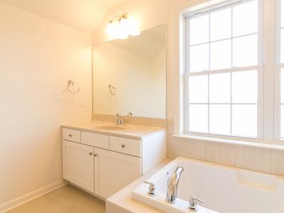 Preakness Owner's Suite with Optional Soaking Tub. Bushkill Township, PA New Home
