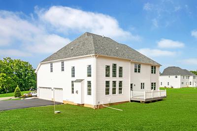 Preakness Exterior. New Home in Center Valley, PA