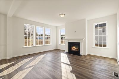 Vinecrest Great Room. 2,700sf New Home in Easton, PA