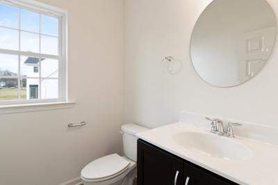 Churchill Powder Room. 4br New Home in Center Valley, PA