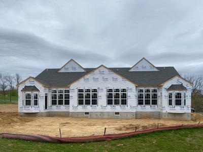 RV-45 Exterior Frame. 2,373sf New Home in Easton, PA