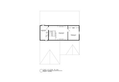 RE-24 2nd Floor Plan. Drums, PA New Home