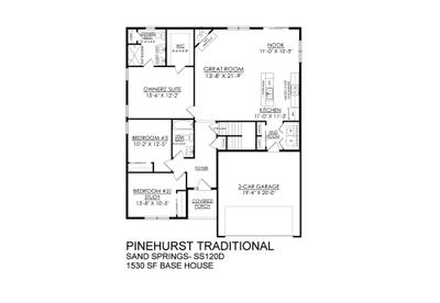 SS-120D Floorplan. Drums, PA New Home