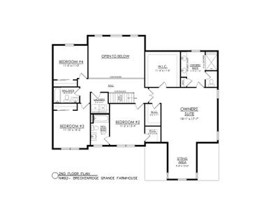 NW-92 2nd Floor Plan. 1074 Lisa Lane #92, Easton, PA