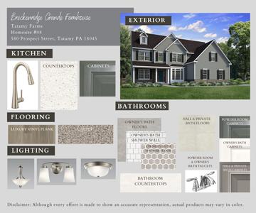 TF-8 Color Selections. Tatamy, PA New Home