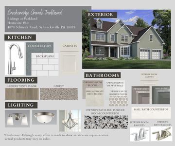 RP-50 Color Selections. 4br New Home in Schnecksville, PA