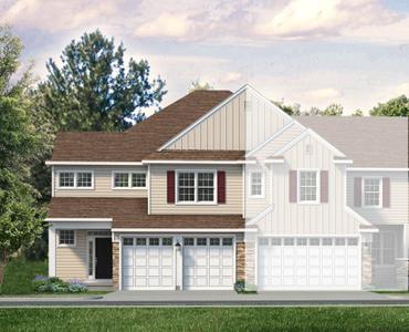 The Delaware Towns New Home Plan in Easton PA