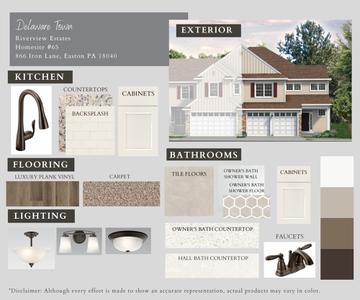 RV-65 Color Selections. 2,380sf New Home in Easton, PA